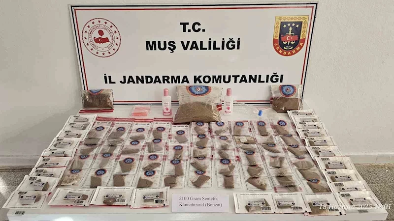 Muş’ta uyuşturucu operasyonu: 2 kişi tutuklandı
