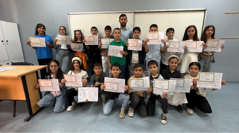 Yüksekova’da karne heyecanı
