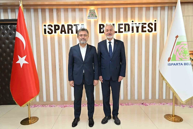 Bakan Yumaklı’dan Isparta’ya tam destek: 