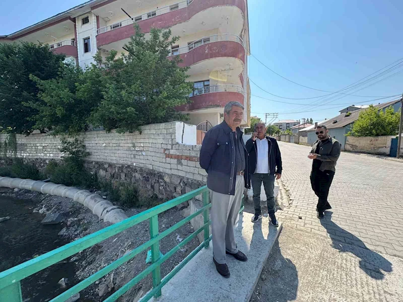 Patnos’ta su taşkınlarına karşı önlemler alınıyor
