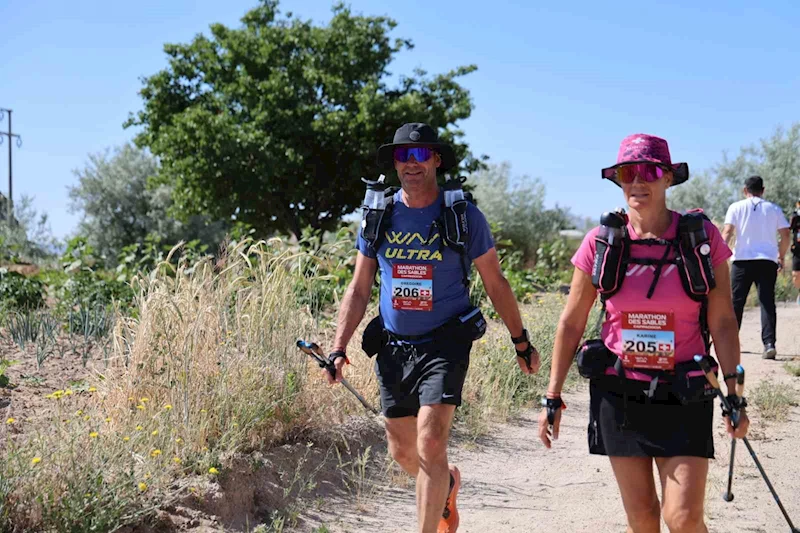 Çöl maratonu Kapadokya’da başladı

