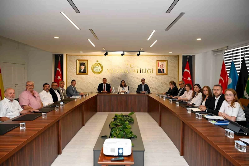 Yalova’da kentsel dönüşüm çalışmaları masaya yatırıldı
