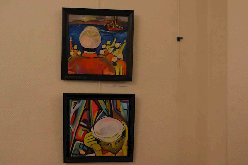 ‘İklimler’ resim sergisi sanatseverlerle buluştu
