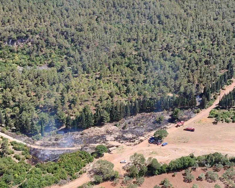 Soma’da semaver ateşinden çıkan yangın söndürüldü: 1 gözaltı
