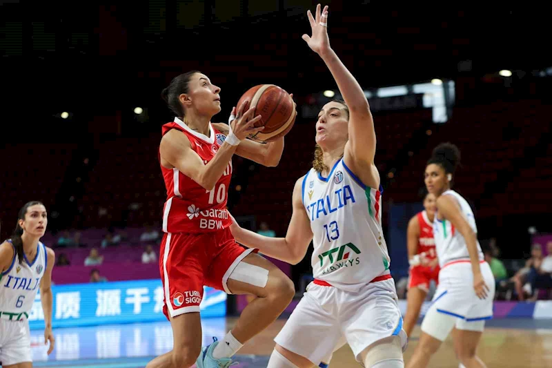 A Milli Kadın Basketbol Takımı, çeyrek finalde İtalya’ya kaybetti
