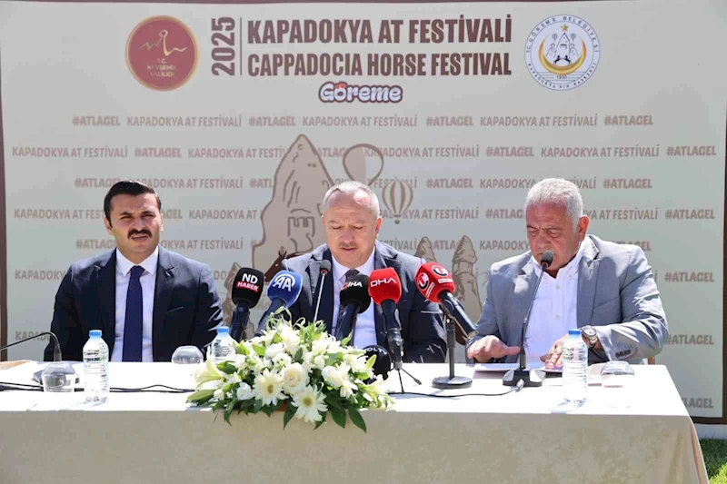 Güzel atlar Kapadokya’da görücüye çıkacak
