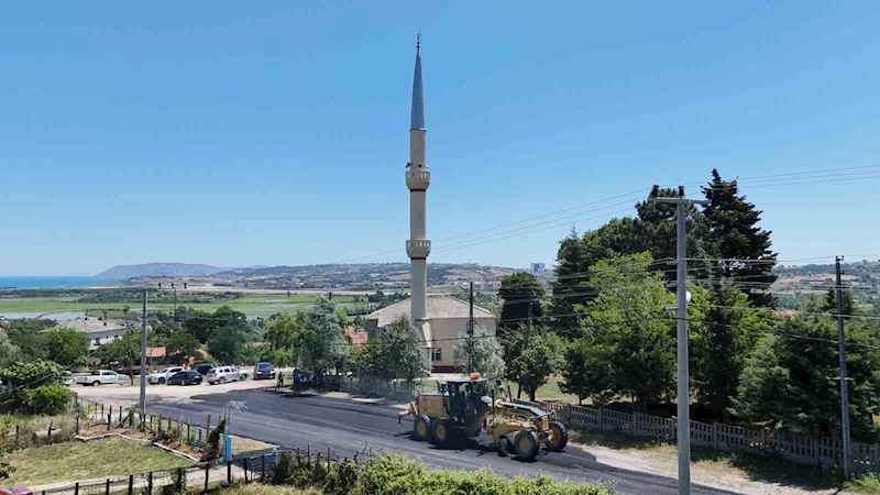 Sinop’ta 110 kilometrelik asfalt mesaisi başladı
