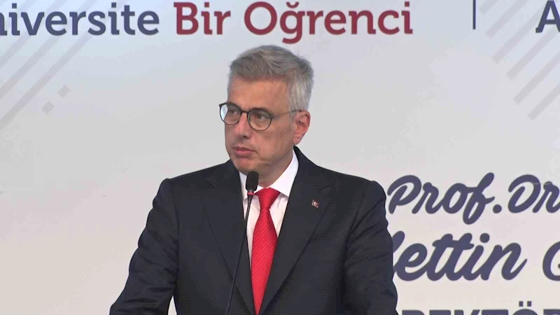 Bakan Memişoğlu: 
