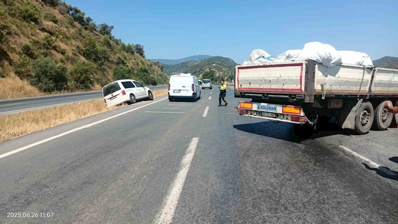 Milas-Söke Karayolu’nda trafik kazası
