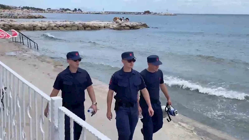 Tekirdağ’da poyraz nedeniyle üç ilçede denize girmek yasaklandı

