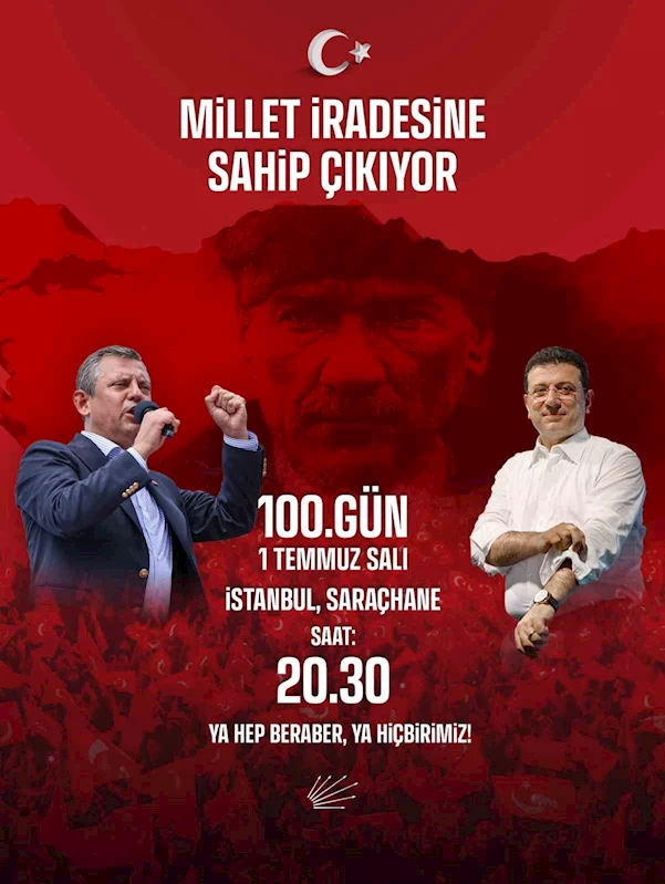 CHP Genel Başkanı Özel: 