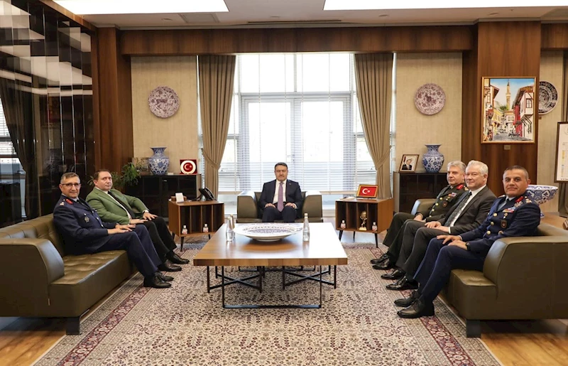 Milli Savunma Bakanlığı Heyetinden Vali Musa Işın’a ziyaret
