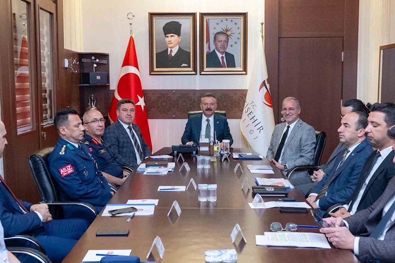 ’İl Güvenlik ve Asayiş Koordinasyon Toplantısı’ düzenlendi
