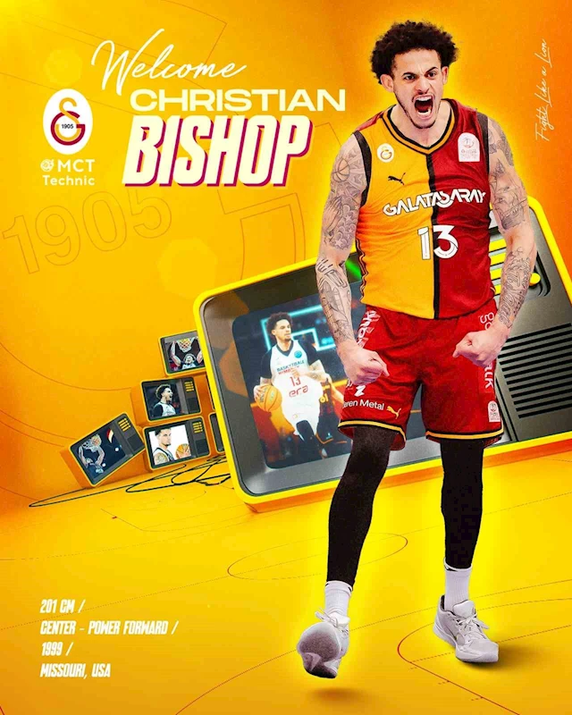 Galatasaray, Christian Bishop’u kadrosuna kattı
