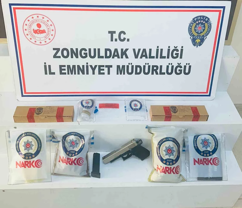 Zonguldak’ta narkotik operasyonunda 1 şüpheli tutuklandı

