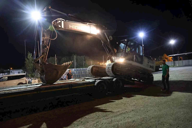 Kırıkkale Belediyesi, orman yangınına müdahale için ekip sevk etti
