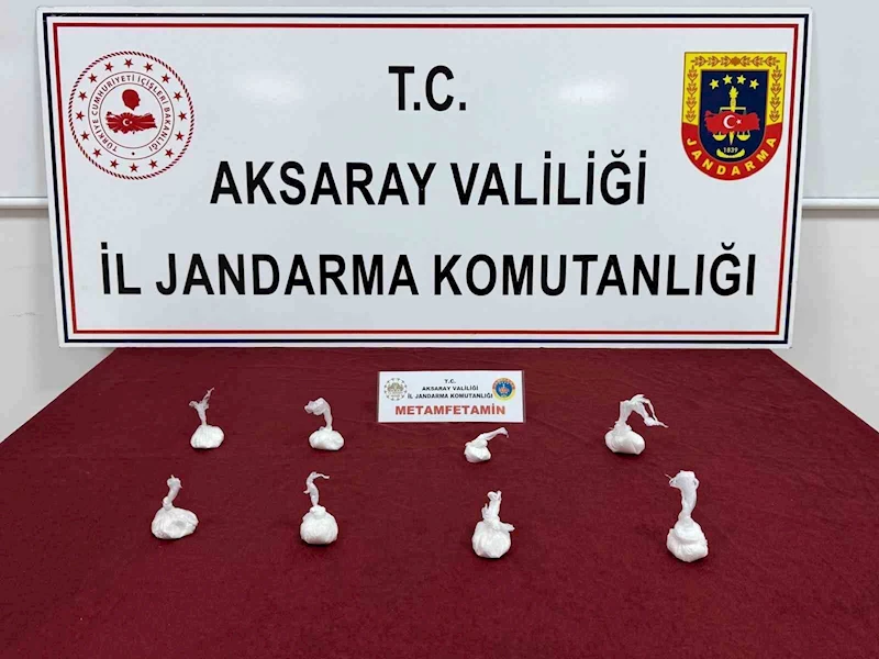 Aksaray’da jandarmadan uyuşturucu tacirlerine darbe: 1 tutuklama
