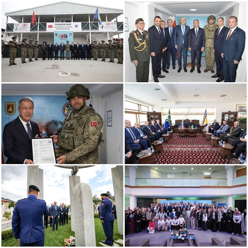 Hulusi Akar Srebrenitsa’da

