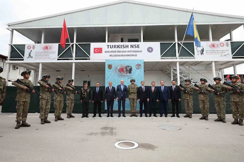 TBMM Başkanı Kurtulmuş’tan Bosna Hersek’teki EUFOR Türk Temsil Heyeti Başkanlığı’na ziyaret
