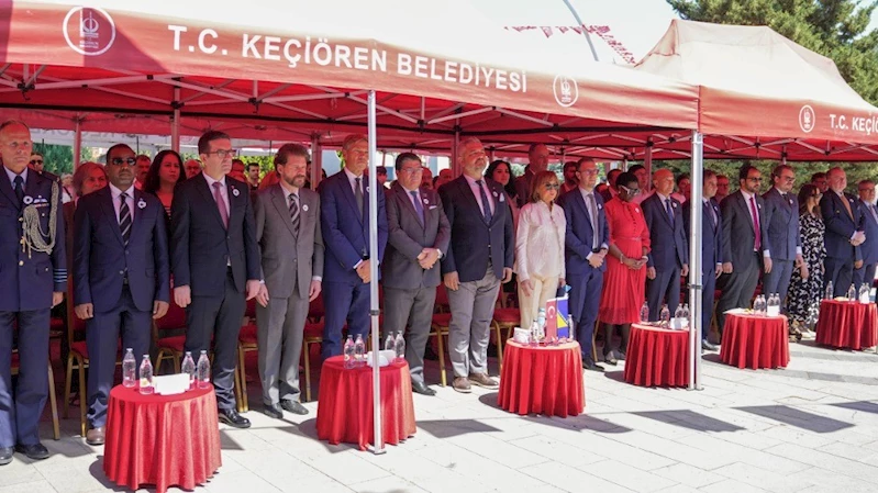 Srebrenitsa Soykırımı kurbanları Keçiören’de anıldı
