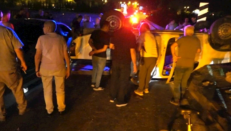 Tunceli’de iki otomobil kafa kafaya çarpıştı: 1 yaralı
