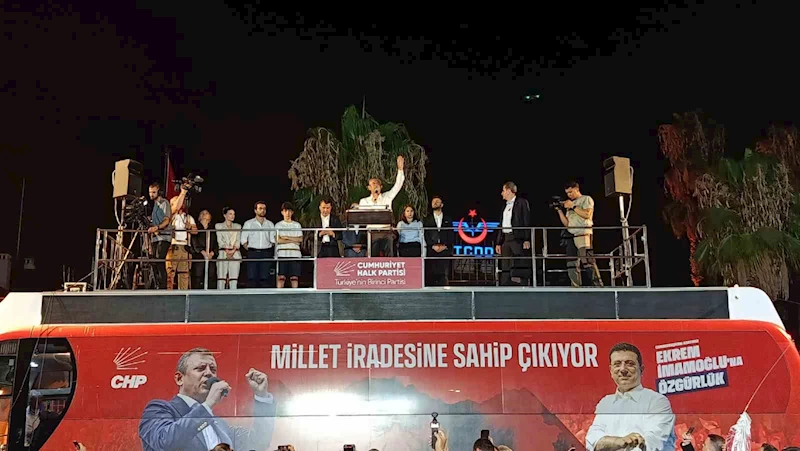 CHP Genel Başkanı Özel: 