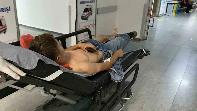 Aksaray’da bıçaklı kavga: 1 yaralı
