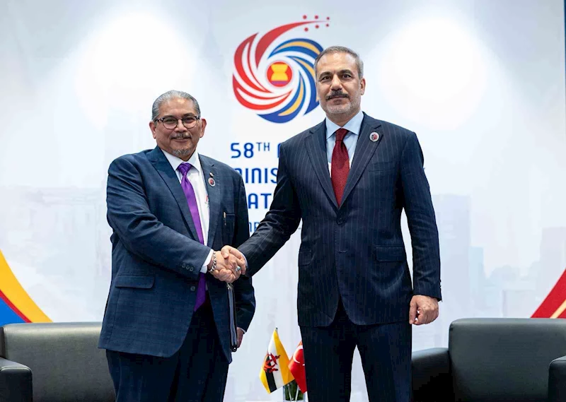 Dışişleri Bakanı Fidan, Brunei Darusselam Dışişleri İkinci Bakanı Erywan Yusof ile görüştü

