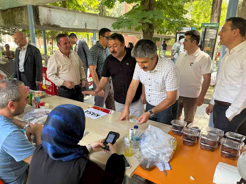 Eğitim Bir Sen Ankara 1 No’lu Şubesi’nden Gazze’ye yardım panayırı
