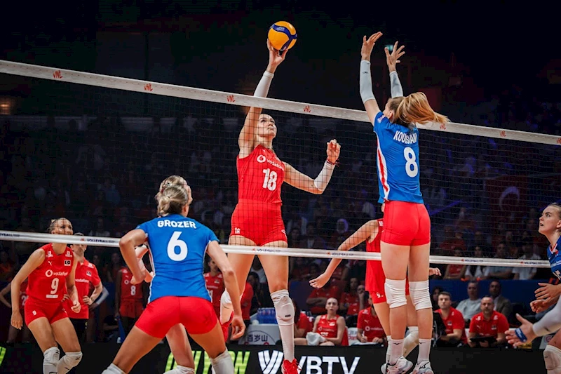 A Milli Kadın Voleybol Takımı, Çekya’ya mağlup oldu
