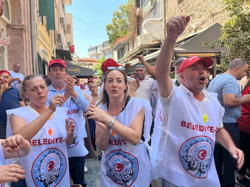 İzmir’de işten atılan işçilerin eylemi 4. gününde: 