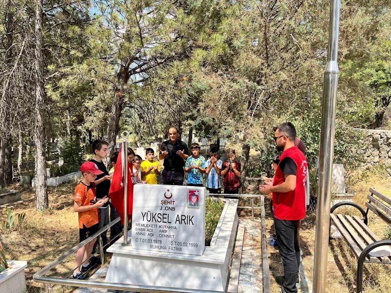 Hisarcık Gençlik Merkezi öğrencilerinden örnek davranış
