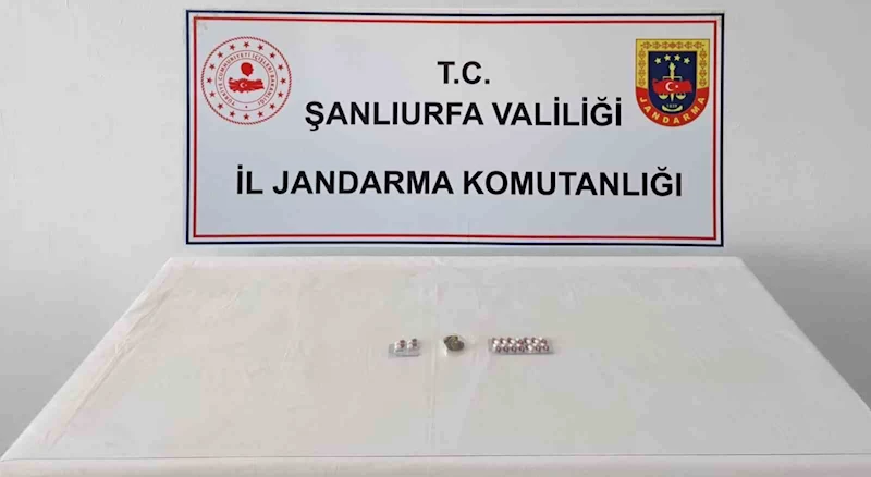 Şanlıurfa’da jandarmadan uyuşturucu operasyonu
