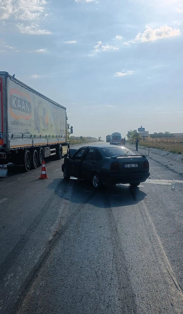 Konya’da trafik kazası: 4 yaralı

