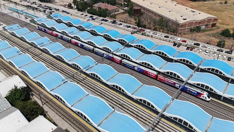 100 bin yolcu taşıyacak olan 15 Temmuz Demokrasi ve Milli Birlik Treni Eskişehir’de

