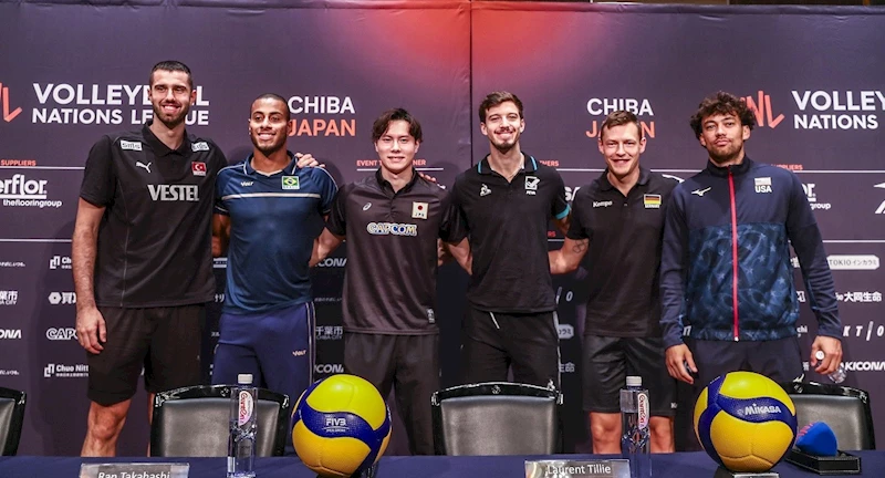 VNL Chiba etabının basın toplantısı yapıldı
