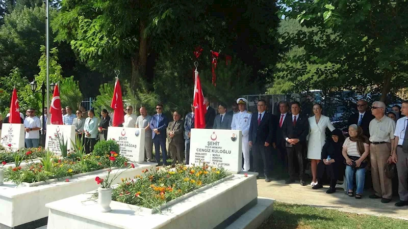 Muğla’da 15 Temmuz Demokrasi Şehitleri anıldı
