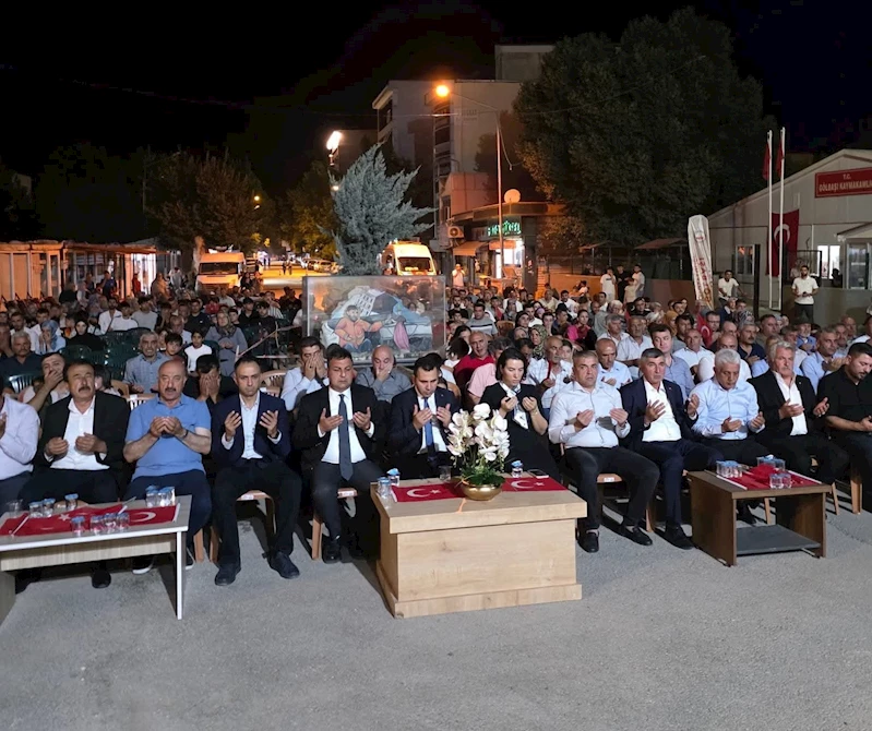 Gölbaşı’nda 15 Temmuz anma programı düzenlendi
