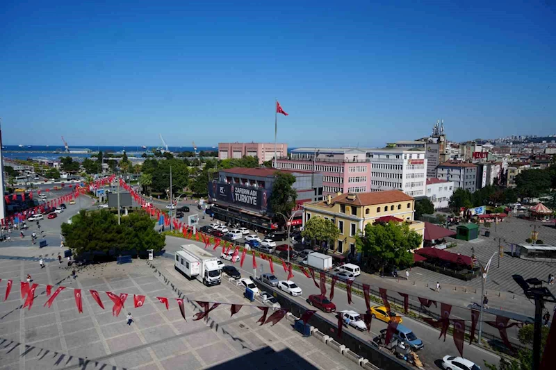 Samsun göç alan bir il konumuna geldi
