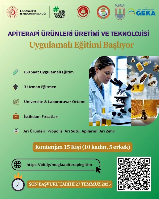 Muğla’da apiterapi eğitimi başlıyor
