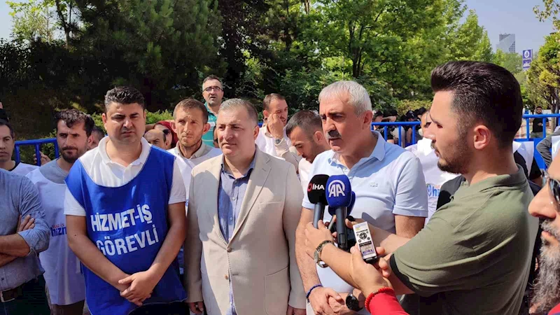 Hizmet-İş Sendikası Genel Başkan Vekili Özdemir: 