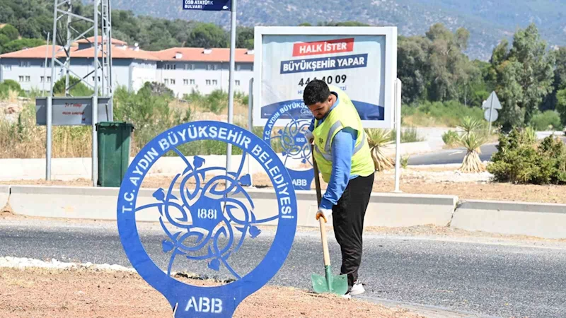 Büyükşehir ekiplerinden Germencik’te eşzamanlı çalışma
