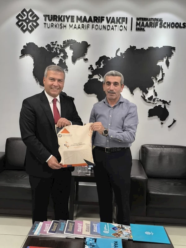 Rektör Adıgüzel’den Maarif Irak temsilciliğine ziyaret
