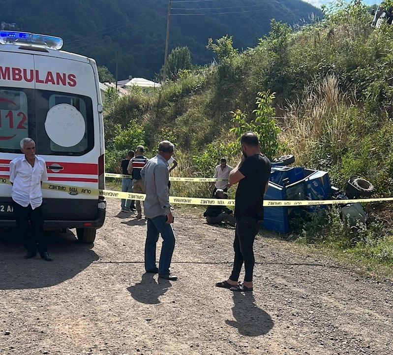 Ordu’da patpat kazası: 1 kişi hayatını kaybetti
