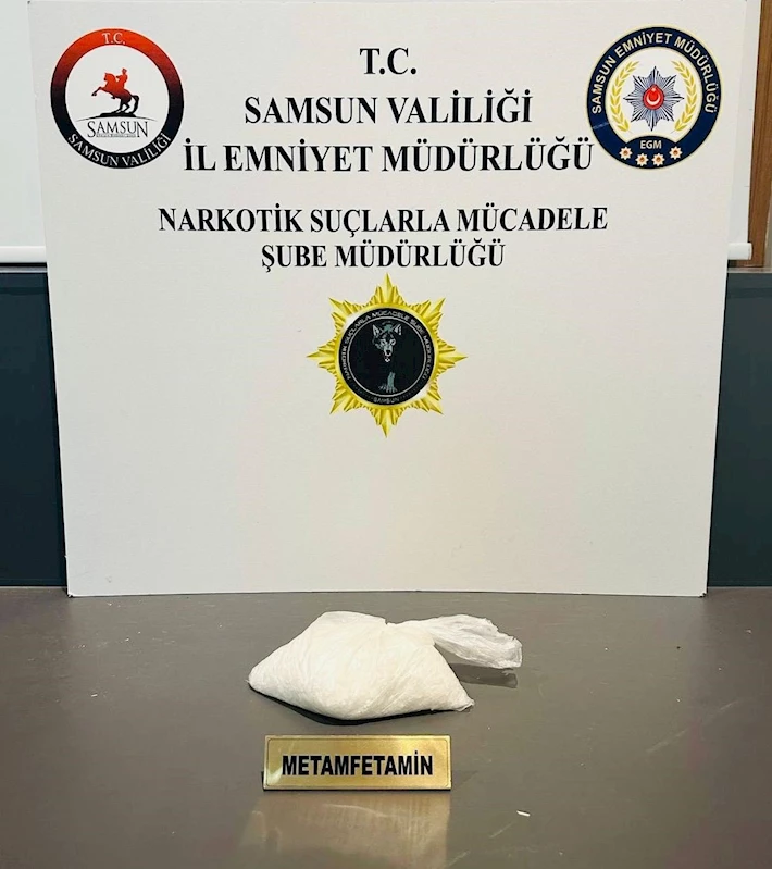 Samsun’da uyuşturucuyla yakalanan şahıs gözaltına alındı
