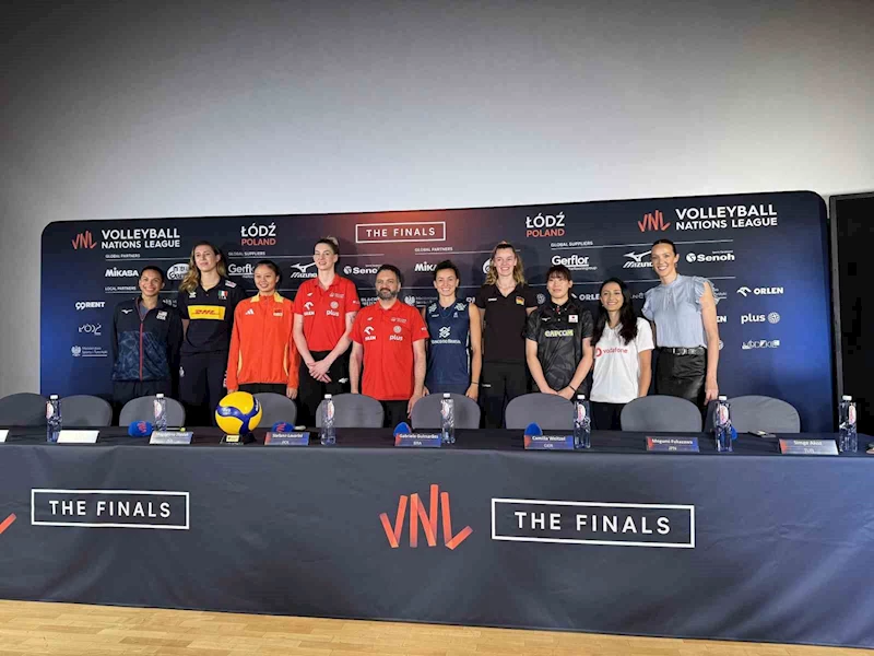 2025 FIVB Kadınlar Voleybol Milletler Ligi Finallerinin basın toplantısı yapıldı
