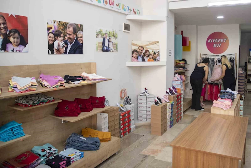 Mersin’de Kıyafet Evi’nden 22 bin çocuk faydalandı
