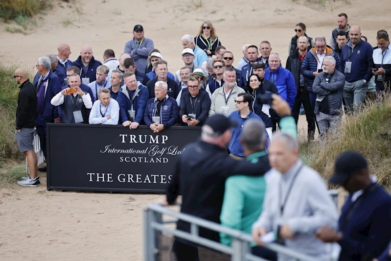 İskoçya’da yeni golf tesisi açan Trump: 