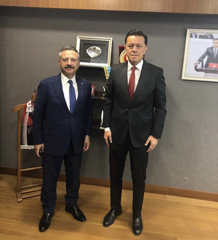 Milletvekili Hatipoğlu, Vali Aksoy’u TBMM’de ağırladı
