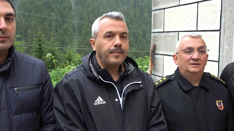 Rize Valisi Baydaş enkazı bulunan jet uçağı ile ilgili açıklama yaptı: 